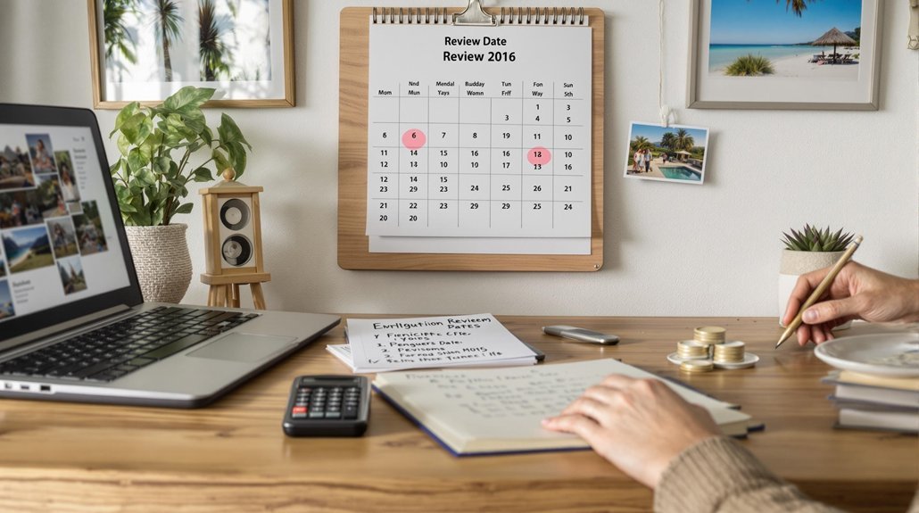 regular retirement budget review